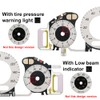 BENET Gauge Face Overlay with EL Cold Light Instrument Panel