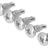 200PCS Self Drilling Screws 304 Stainless Steel Round Head Drill
