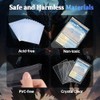 Fundas de ajuste perfecto de 600 quilates, fundas para tarjetas