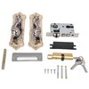 Door Handle Lock Silent Lock Bearing Safety Lever Handle Reversible