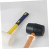 LALAFINA 1pc Practical Rubber Mallet Hammer for Flooring Installation Wear