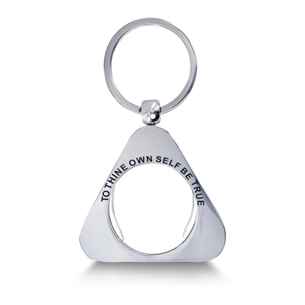 AA Coins Holder Keychain | Double-Sided Keychain | Suit for