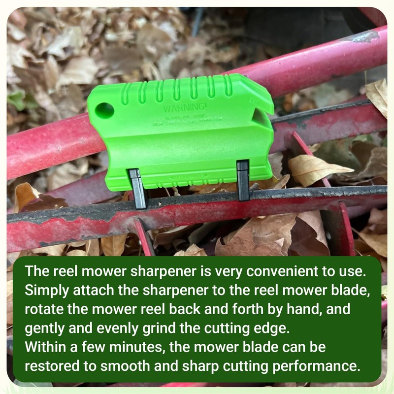 SK-2 Reel Mower Blade Sharpener, Lawn Mower Hand Sharpener