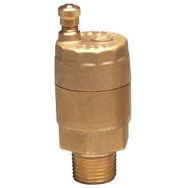 150 psi Automatic Air Vent Valve, Brass, 3/4 in Inlet