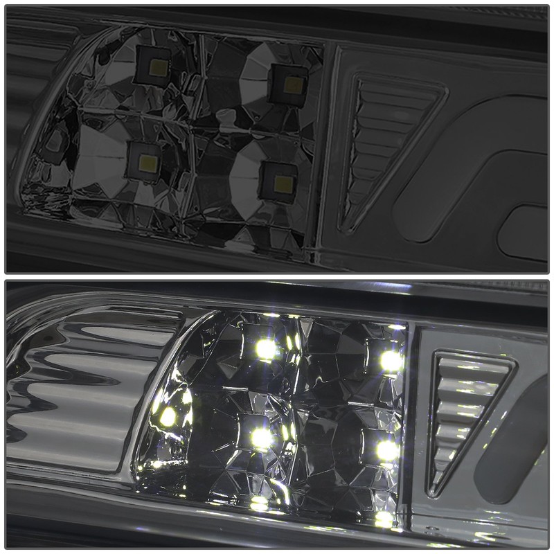 DNA MOTORING 3BL-TTU07-3D-LED-SM Smoked Lens 3D LED High Mount 3rd