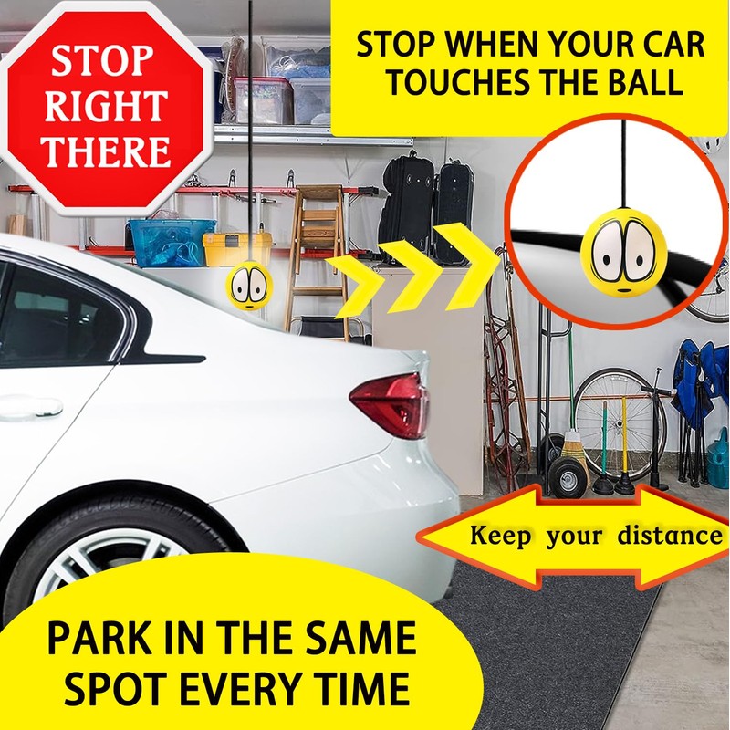 YAARHEJ Double Garage Parking Aid-Parking Ball Guide System, Parking Assistant