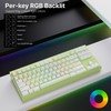 OOCTPK Chilkey ND TKL Aluminum Mechanical Keyboard, 87 Keys Tenkeyless