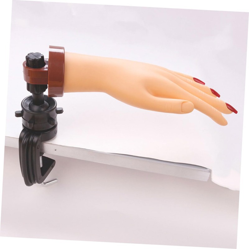 Mikinona Professional Nail Art Model Sturdy Manicure Training Hand Builder