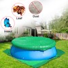 Round Pool Tarps for Above Ground Pool, Pool Cover Protector-Solar