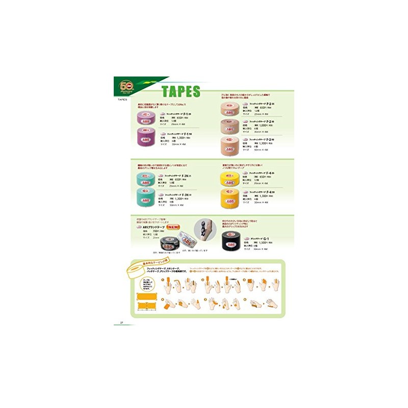 (ABS) fittexingute-pu F – 3 N 50 mm Tape Tape