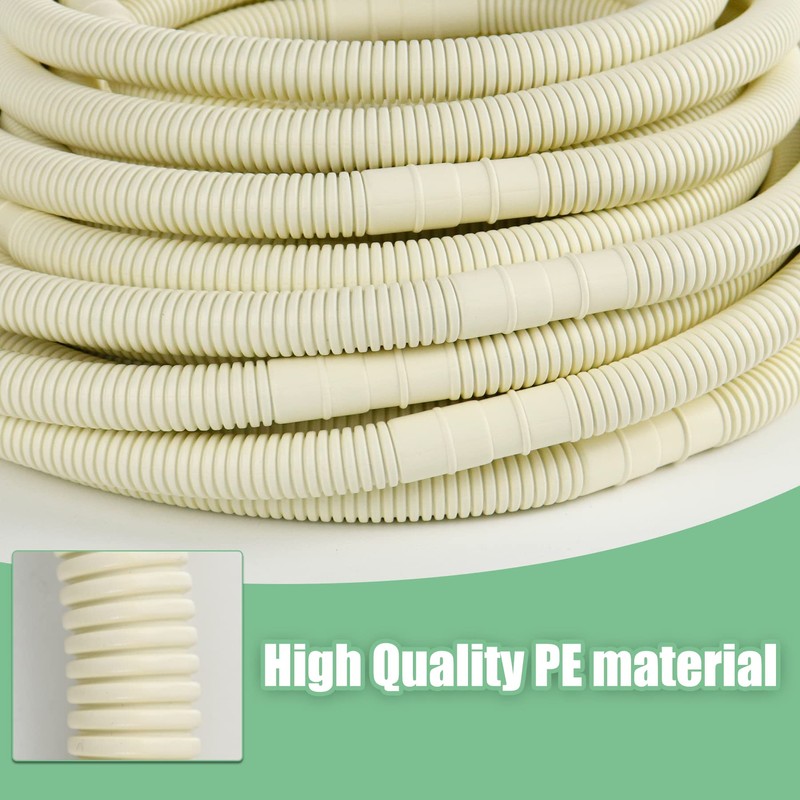 Memrita Mini Split Drain Hose,50 Ft AC Drain Hose,Mini Split