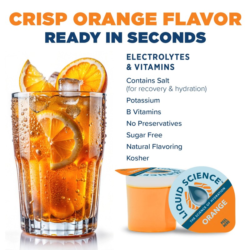 Liquid Science Orange by Java House - Single Serve Hydration