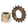 16T Freewheel with 20mm Adapter Replacement Lightweight Easy Installation Flywheel