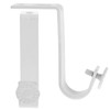 DOITOOL 2pcs Curtain Rod Top Mount Adjustable Curtain Rod Curtain