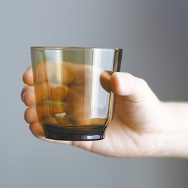 Kinto 26870 Vaso HIBI de vidrio, 8 fl oz (220 ml), transparente