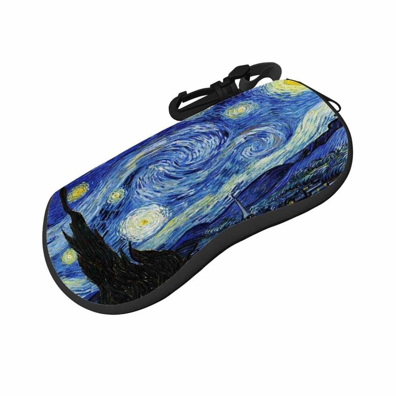 IBILIU Eyeglasses Case Starry Night Blue Ultra Light Neoprene Sunglasses