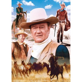 Masterpieces 1000 Piece John Wayne Jigsaw Puzzle for Adults, Family, Or Kids - America's Cowboy - 19.25"x26.75"
