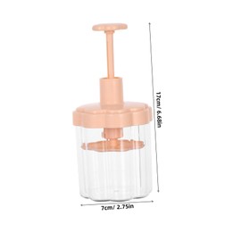 Mikinona Facial Bubble Maker Foam Pump Bottle Hand Wash Foaming Cleansing Gel Simple to Use