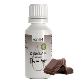 Lean:Life - Flavour Drops 30 ml - Schokolade - Aroma Tropfen für Lebensmittel - zuckerfrei und kalorienarm