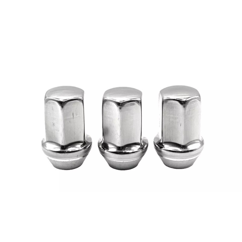 White Knight Wheel Accessories 24 Stainless Steel Polished Capped OE