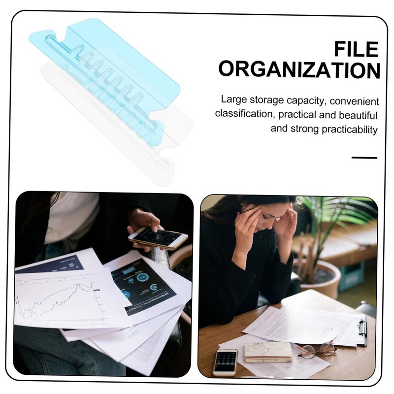 Pack of 20 Index Dividers for Suspension Files and Inserts,