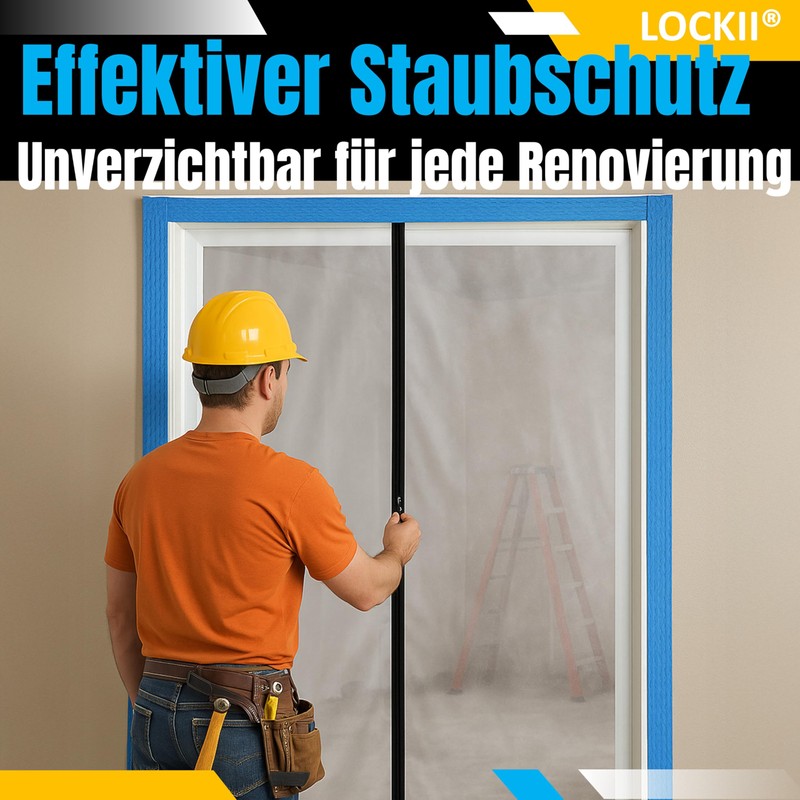 Dust Protection Door I with 5 Cover Films (2 Dust