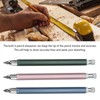 3Pcs Mechanical Carpenter Pencil 5.6mm Scribing Tool Marker Set Kit