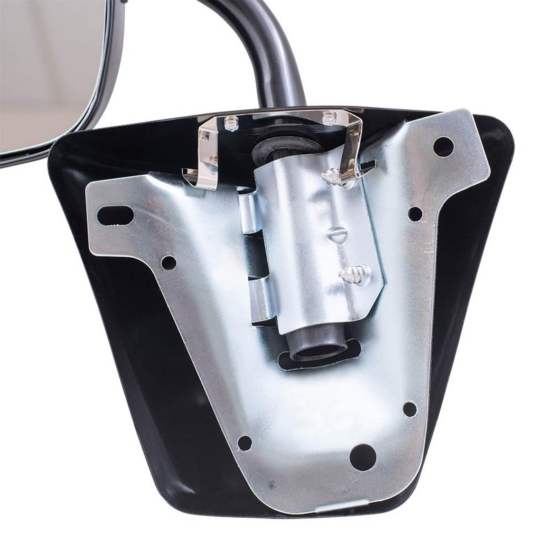 Manual Mirror for 1975-1986 C10 Steel Black L=R Low Mount