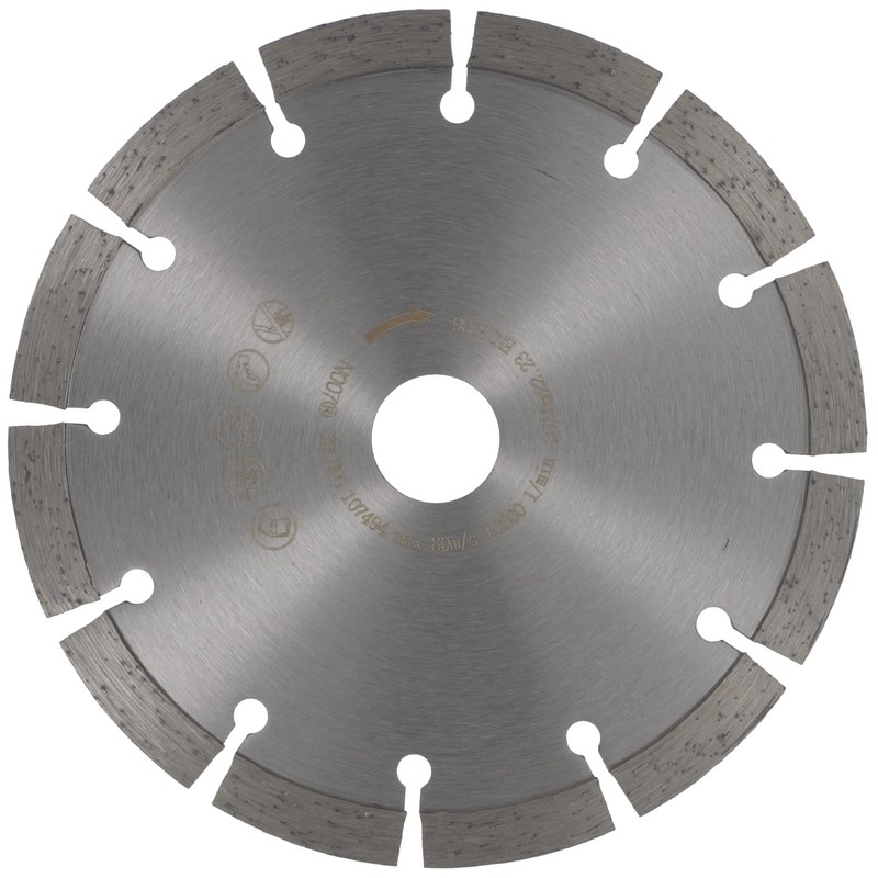 PRODIAMANT Diamond Cutting Disc 10 Mm, Professional Segment, Concrete, Stone,