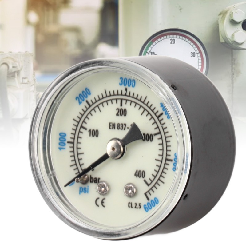 6000 Psi CO2 Pressure Gauge 1/8npt Thread Air Pressure Gauge