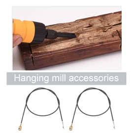 LT Easiyl 4pcs Rotary Grinding Tool Electric Grinder Tool Axial Spring Wires Carbon Brush Accessories Compatible with Foredom Compatible with Grobet Motors Replacement Accessories Metal