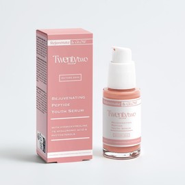 Twentytwo Rejuvenating Peptide Youth Serum - Anti-aging Peptide Serum, Targets fine lines & wrinkles - with Hydroxyproline & Hyaluronic Acid - 30ml