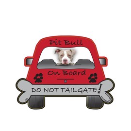 Pit Bull - Tailgate Magnet