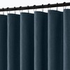 ANRODUO Extra Long Linen Shower Curtain, 108 Inch Long Heavy