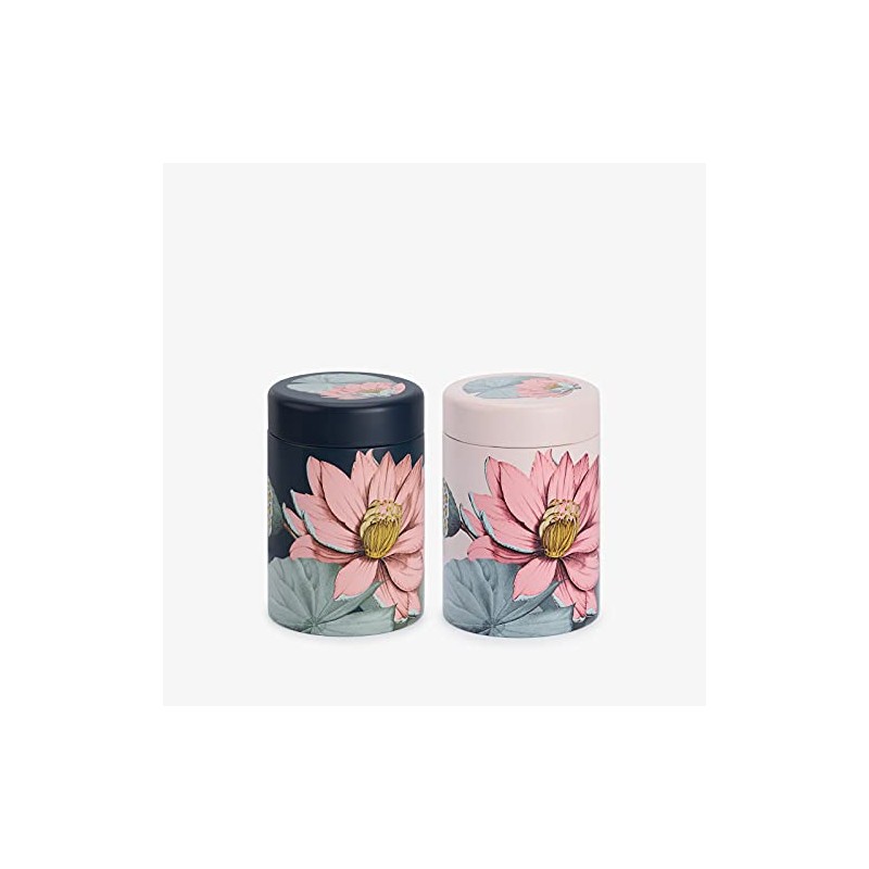 Eigenart Casa Padma PD75110 Set of 2 Metal Tins Round
