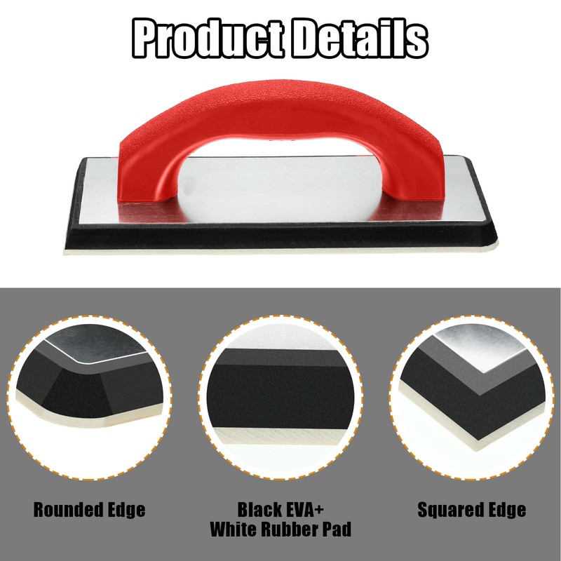 Blulu 11 Pcs Grout Float Sets Include 9.5 x 4