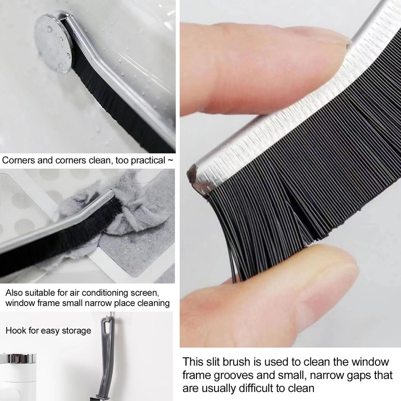Mengger Joint Brush, 10 Pieces Split Cleaning Brush with Hard
