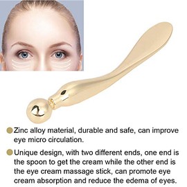 Aleación de zinc Masajeador de Ojos, Aplicador de Crema de Ojos de Metal, Tratamiento ocular duradero Importación Cuidado de la piel Círculos Oscuros
