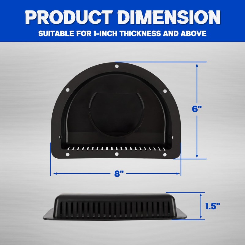 Lonffery Trailer Vent - RV Vent Covers for Trailer -