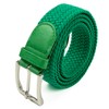 Glamexx24 Unisex Elastic Fabric Belt Braided Stretch Belt Stretchy Belt