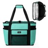 Caracaleap Large Beach Tote Bag with Insulated Cooler Compartment– Spacious