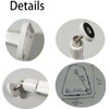 2 PCS Adjustable Universal Wall Ceiling Mounts, Bestga BS07 15.5cm