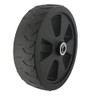 Greenstar AL-KO Medium Black Aluminium Lawnmower Wheel 200mm 5.5kg