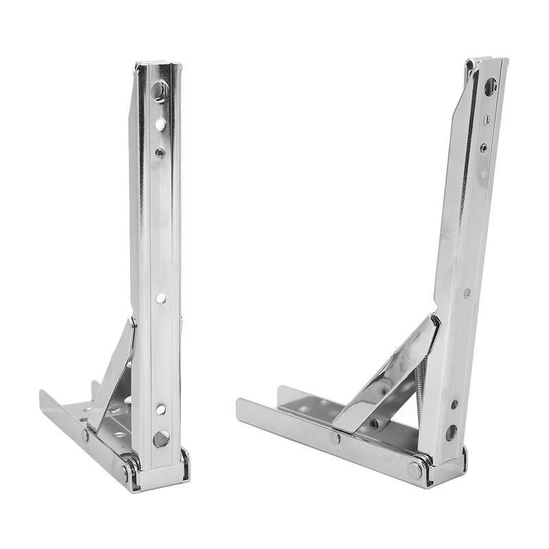 8in Folding Shelf Bracket Wall Mount 45KG Maximum Load Cold