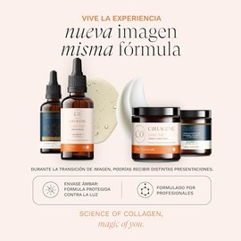 COLLAGENIC 2 Pack Serum + Crema Facial | 50 ml Suero con Colágeno Hidrolizado + 60 ml Crema con Filtros Solares Vitamina C, Ácido Hialurónico, Retinol