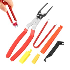 Xiaokeis 6-Pack Relay Puller Pliers, Fuse Puller Pliers, Auto Relay Clamp Pullers Fuse Pullers Tool, for Removing Relays on Vehicles, Vehicles Battery Terminal Remover ﻿