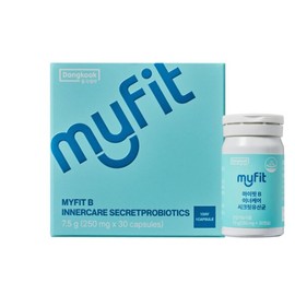 My Fit B Inner Care Secret Lactic Acid Bacteria 250mg 30 Capsules 12 Boxes / 마이핏B 이너케어 시크릿유산균 250mg 30캡슐 12박스