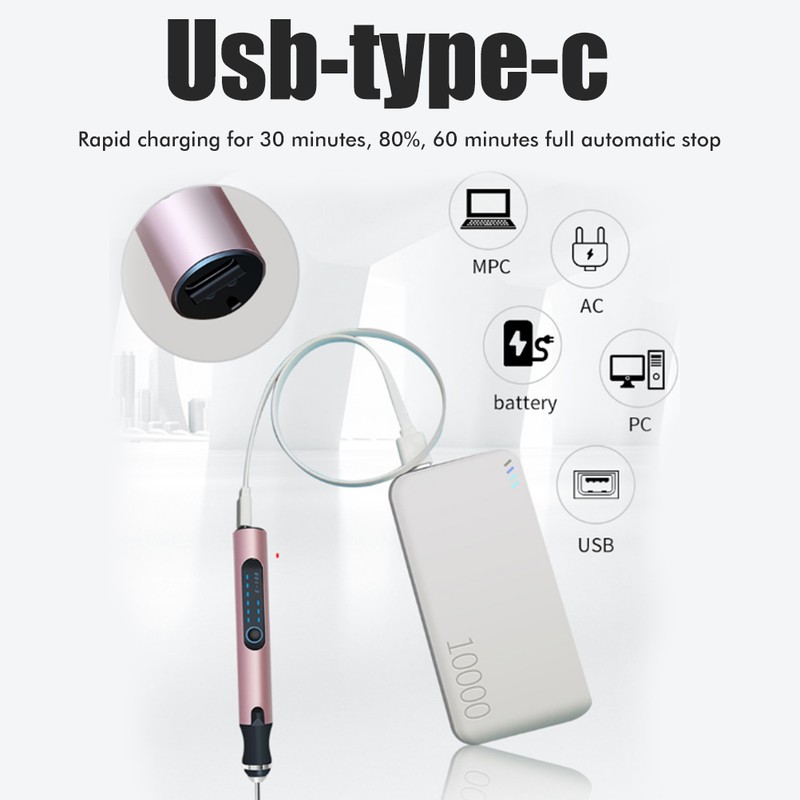 Electric Engraving Pen Portable Mini Engraver Etching Pen Cordless Metal