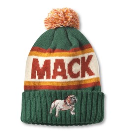 AMERICAN NEEDLE Mack Truck Pillow Line Knit Pillow Line Knit Cap Beanie Hat (23012A-MACKT-DGBOGI)