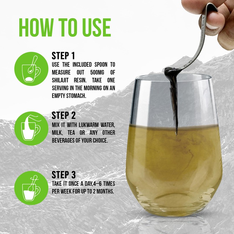 Shilajit Resin, Original Himalayan Shilajit - 30 Grams Vegan (Pack